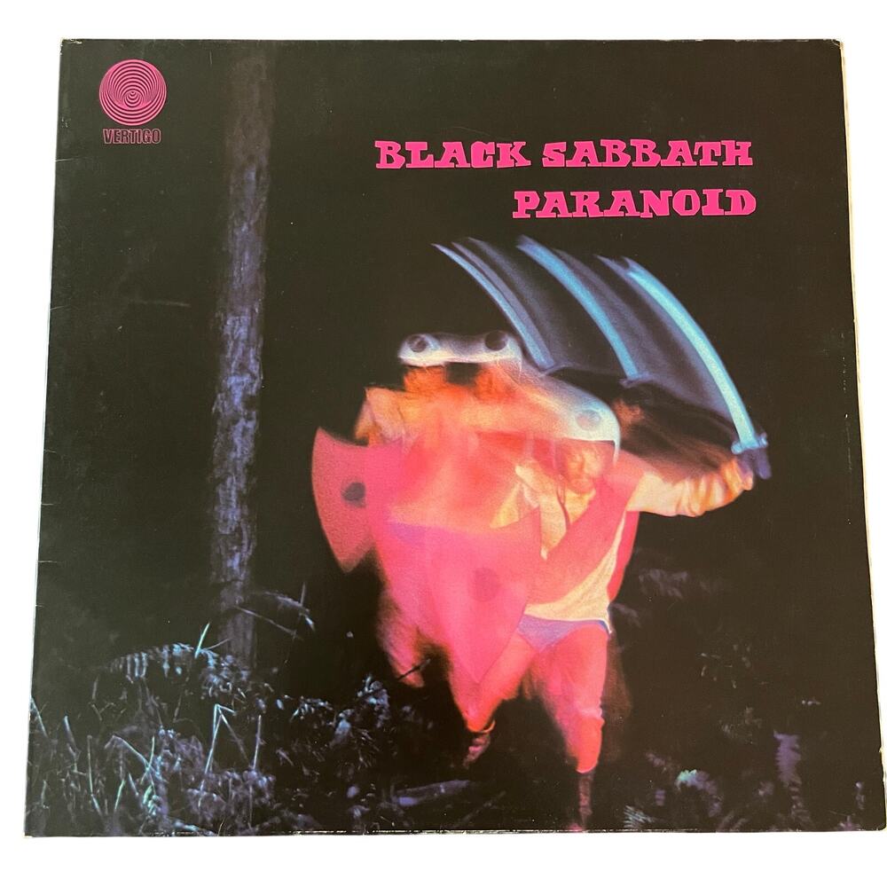 BLACK SABBATH - Paranoid LP - Vertigo Germany Swirl Label